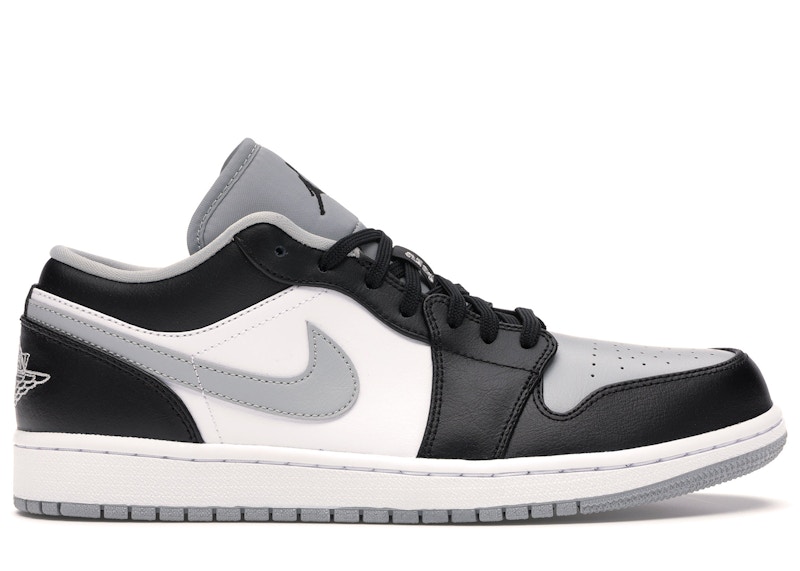 jordan 1 retro low black grey