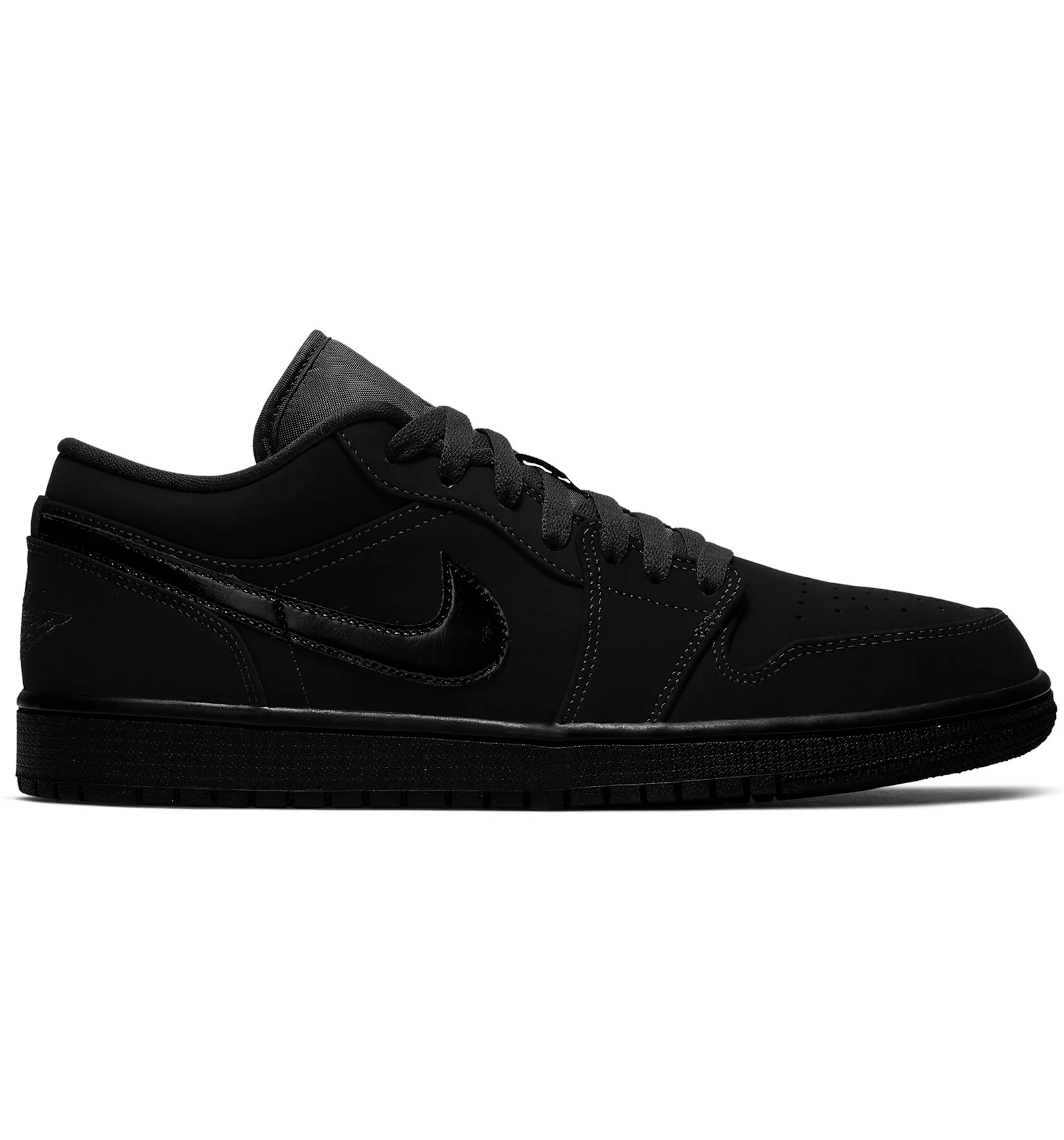 Jordan 1 Low Triple Black 2019 Men s 553558 056 US