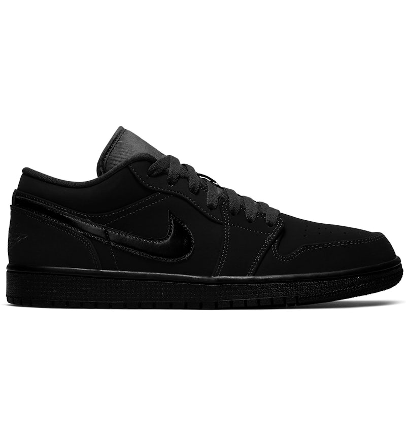 Jordan 1 Basse Triple Noir 2019 Homme Style 553558 056 FR
