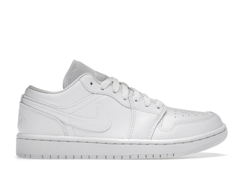 Jordan 1 Low Triple White 2022 Men s 553558 136 US