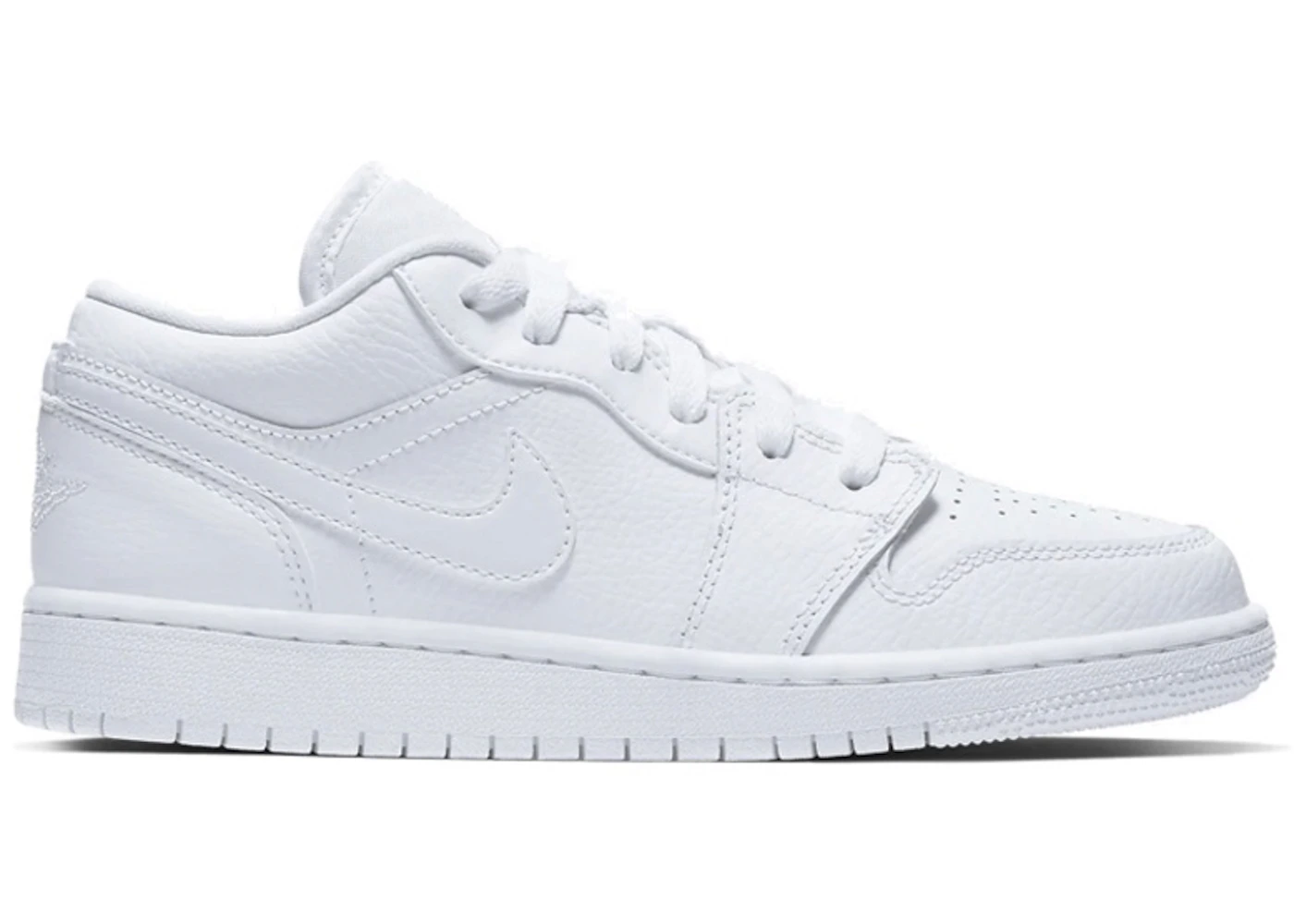 Jordan 1 low triple white stockx Clearance