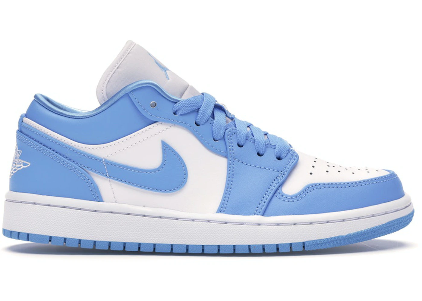 Nike Air Jordan 1 Low ユニバーシティブルー w27.5 Jordan 1 Low UNC (Women's) - AO9944-441 - US