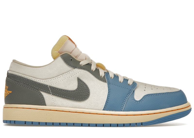 Jordan 1 Low Vintage UNC Grey Men's - DZ5376-469 - US