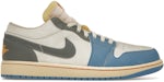 Jordan 1 niedrig Vintage UNC grau