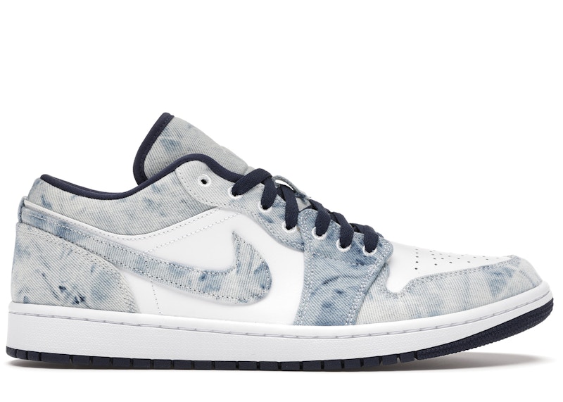 Jordan 1 Low Washed Denim - CZ8455-100