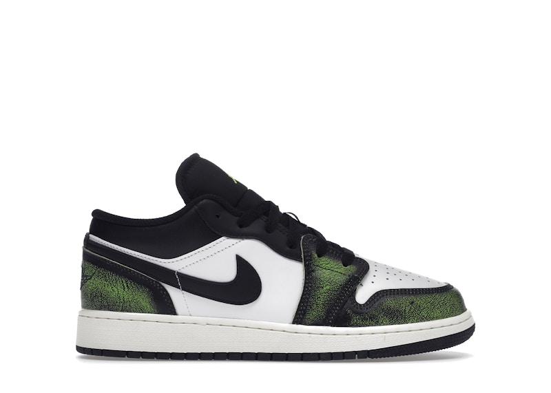 Jordan 1 Low Wear Away Electric Green (GS) Kids' - DO8244-003 - US