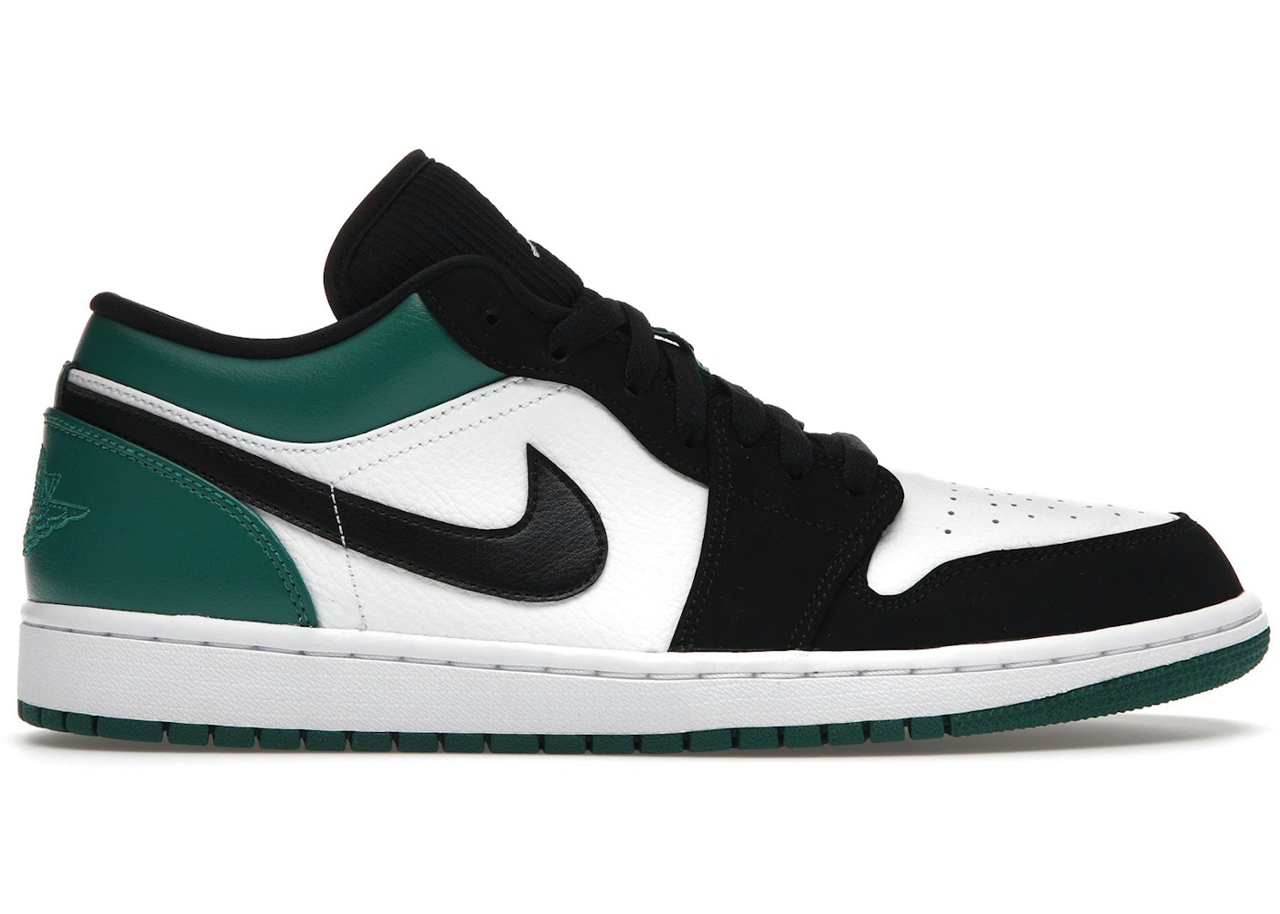 Jordan 1 Low White Black Mystic Green 113 Jordan 1 Low White Black Mystic Green 113