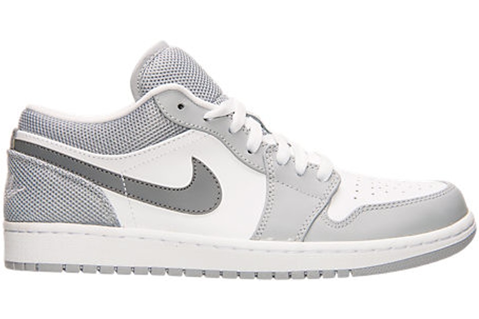 Jordan 1 Low White Cool Grey Wolf Grey 106 Jordan 1 Low White Cool Grey Wolf Grey 106