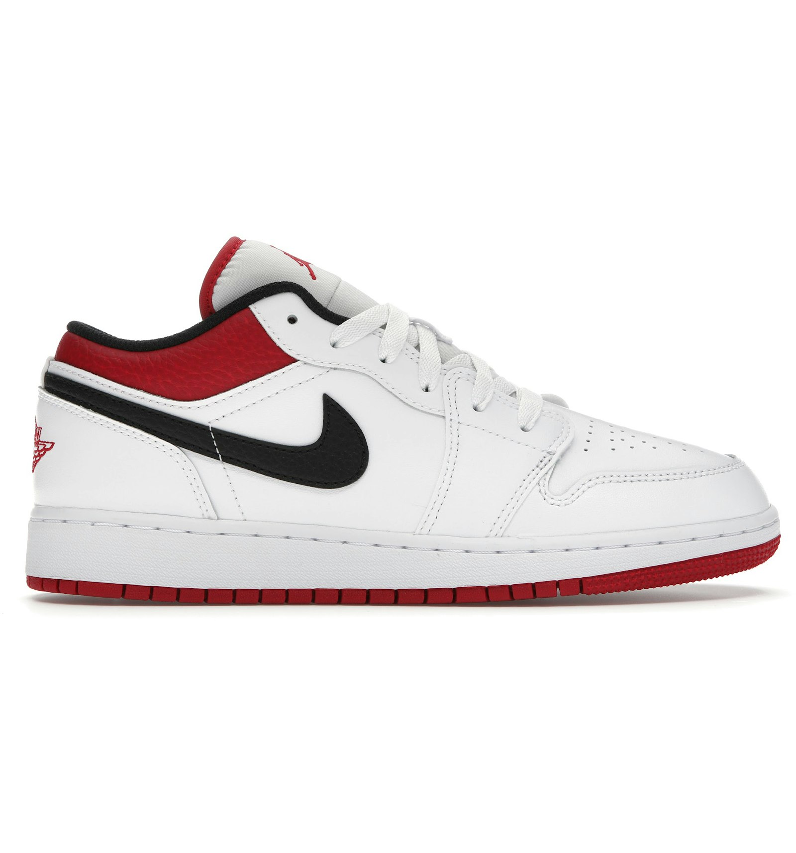 Jordan 1 Low White Gym Red (GS)