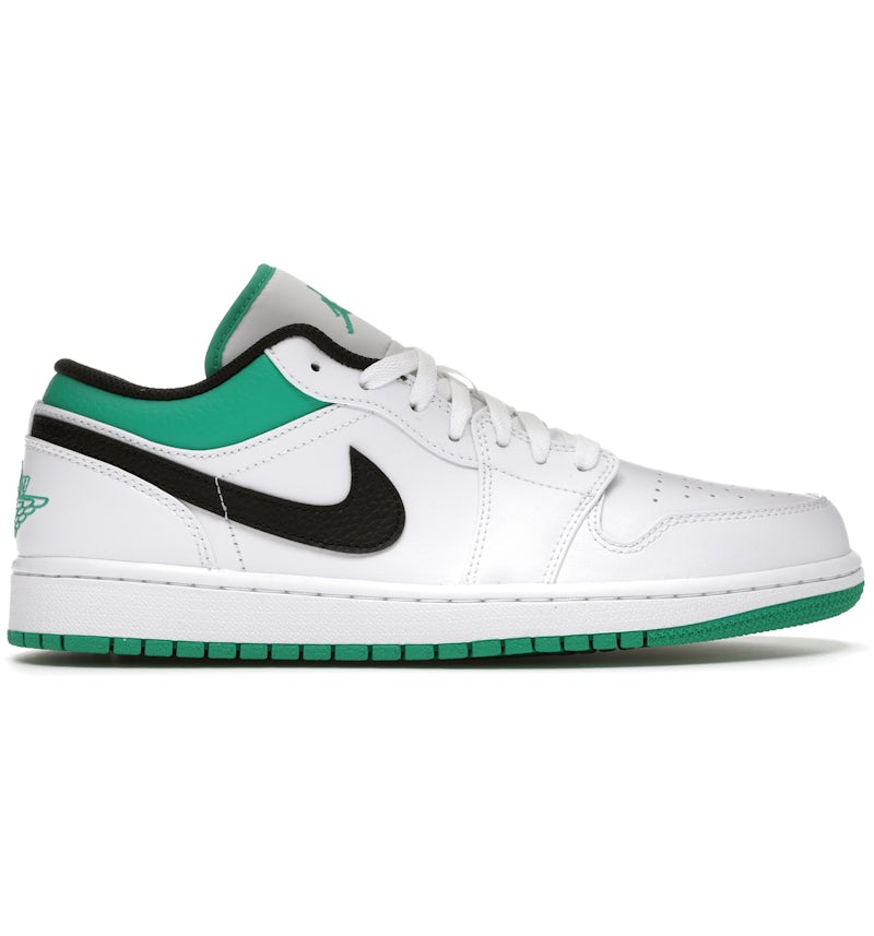 Jordan Low White Lucky Green Black Men's 553558-129 US