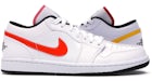 Jordan 1 Low White Multi-Color