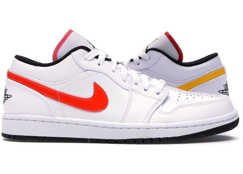 Jordan 1 Low White Multi Color Hypeanalyzer Jordan 1 Low White Multi Color Hypeanalyzer
