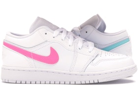 Jordan 1 Low White Neon Gs Cw7035 100 Jordan 1 Low White Neon Gs Cw7035 100