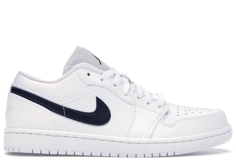 jordan aj 1 low white