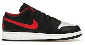 Jordan 1 Low Bred Toe Men's - 553558-612 - US