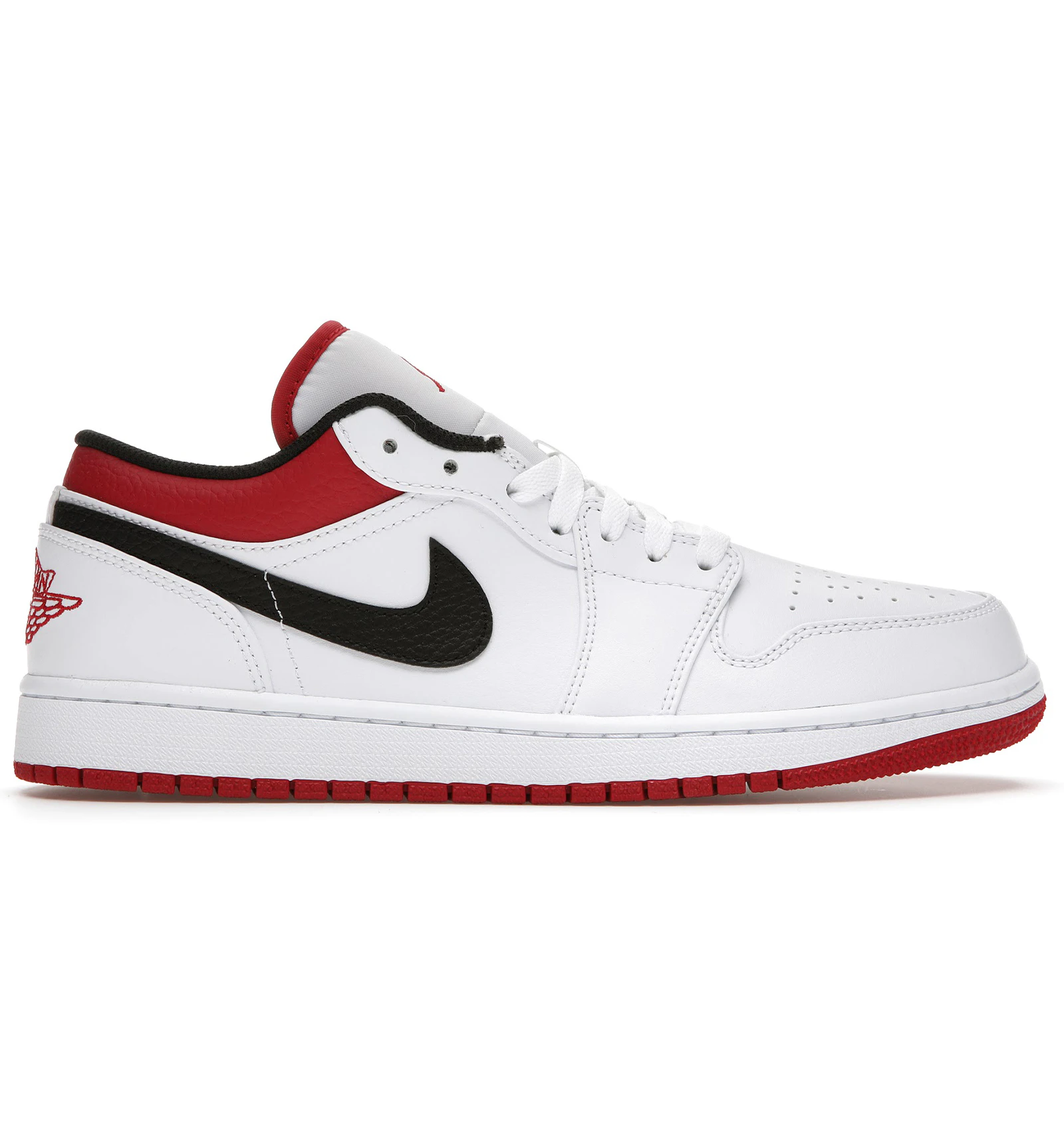 Jordan 1 Low White University Red Black 118 Us Jordan 1 Low White University Red Black 118 Us