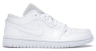 Jordan 1 Low en blanco (de mujer)