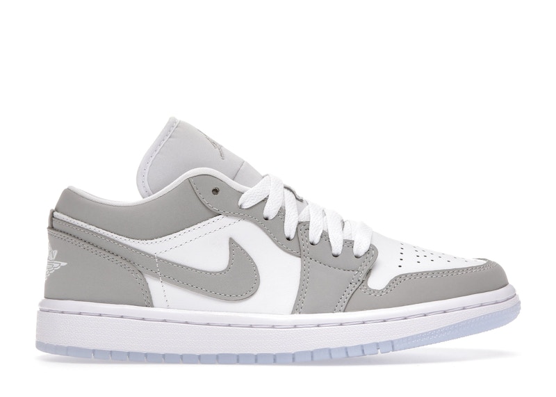 jordan 1 wolf grey low