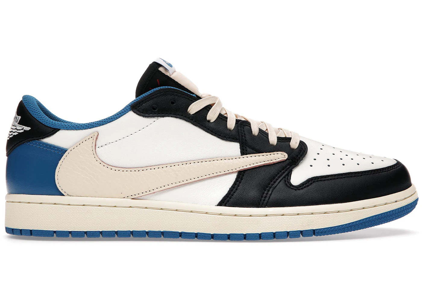 Fragment Design x Travis Scott x Air Jordan 1 Retro Low DM7866-140