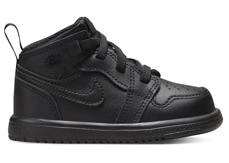 Pre-owned Jordan 1 Mid Alt Sneakers In Black