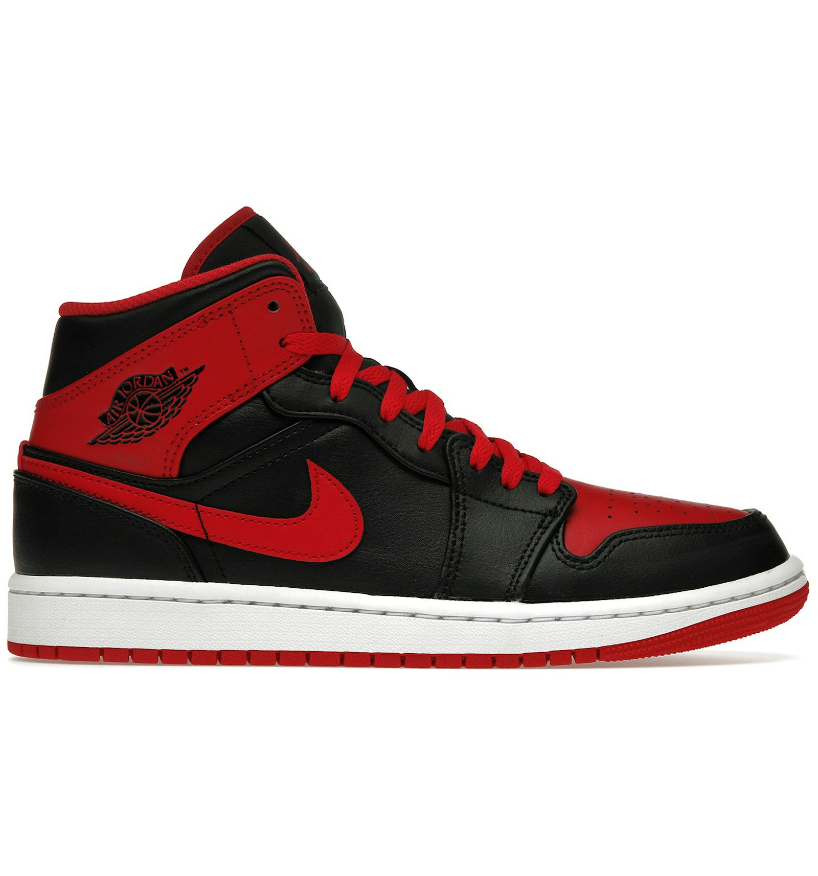 Nike jordan 1 mid czerwone Clearance