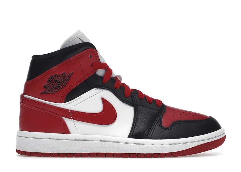 Jordan 1 Mid Alternate Bred Toe (Women 