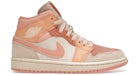 Jordan 1 Mid Apricot Orange (Women's)