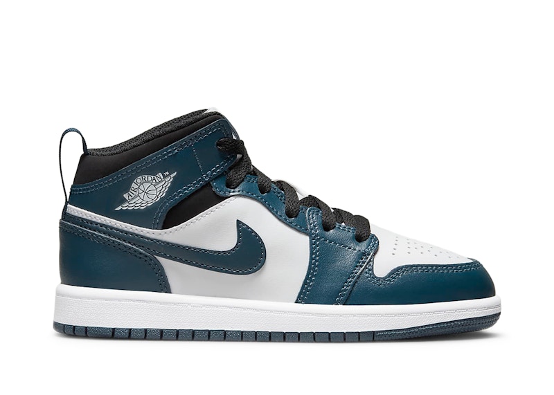 Jordan 1 Mid Armory Navy (PS) Kids' - 640734-411 - US