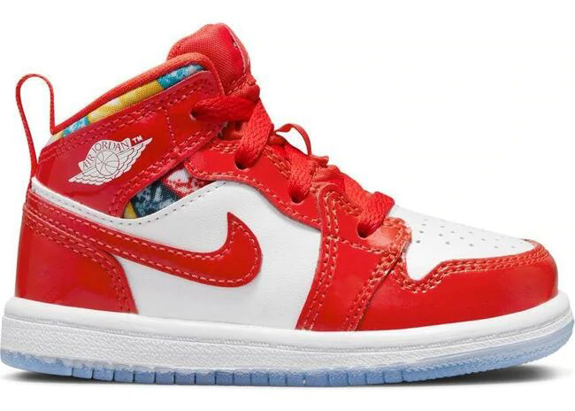 Nike Air Jordan 1 Mid Barcelona Sweater靴