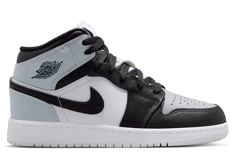 Jordan 1 Mid Black Aura Squadron Blue (GS)