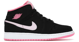 Jordan 1 Mid Black Digital Pink (GS)