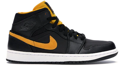 Jordan 1 Mid University Black White (W) - BQ6472-102
