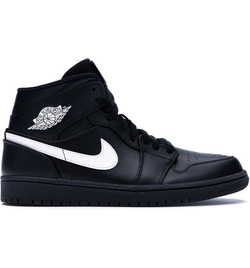 Jordan Mid Black White (2018) Men's 554724-049 GB