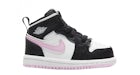 Jordan 1 Mid Black White Light Pink (TD)
