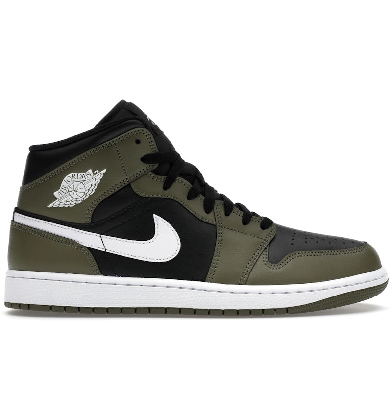Basketball Shoes Air Jordan High Og Olive Canvas Jordan Mid Black
