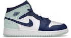 Jordan 1 Mid Mystic Blu navy Menta Schiuma (GS)