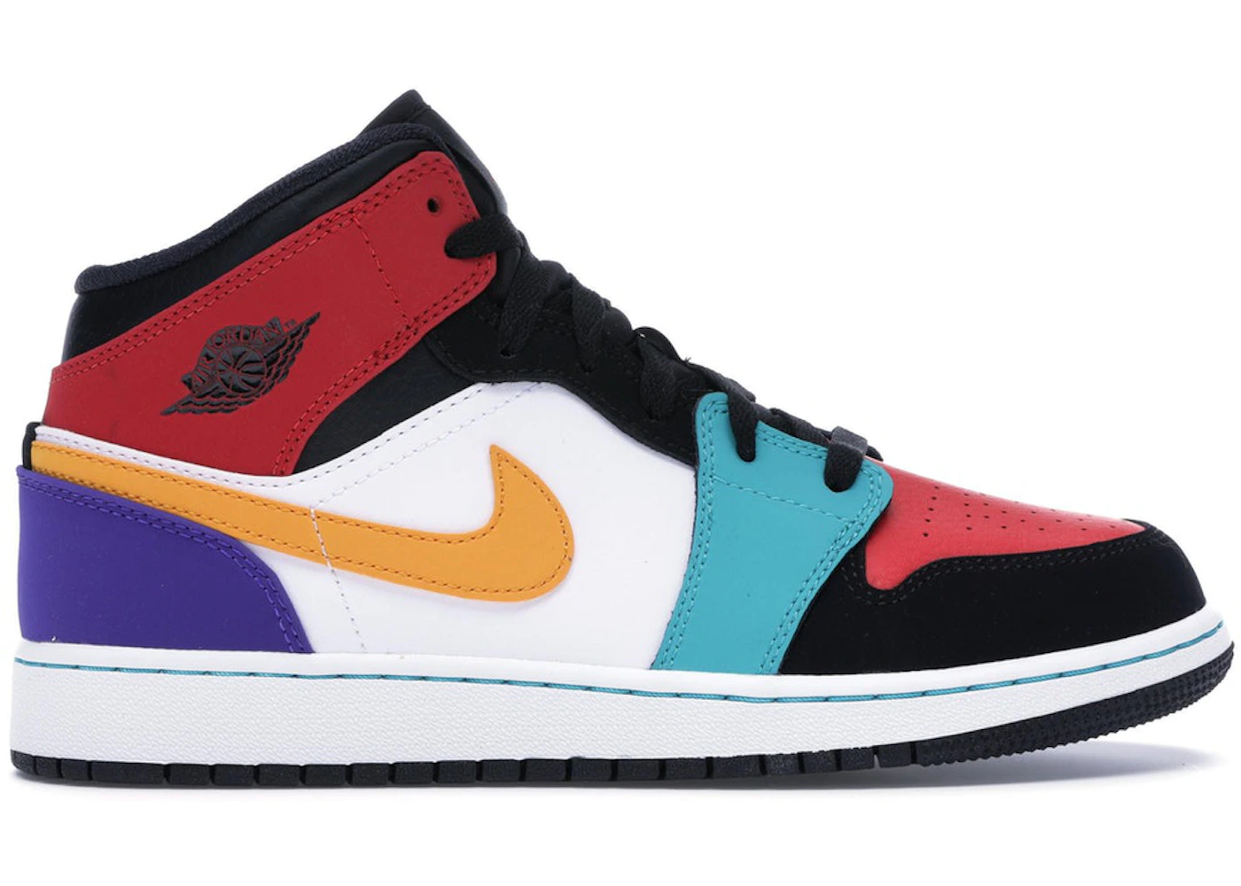Multi color jordan 1s discount