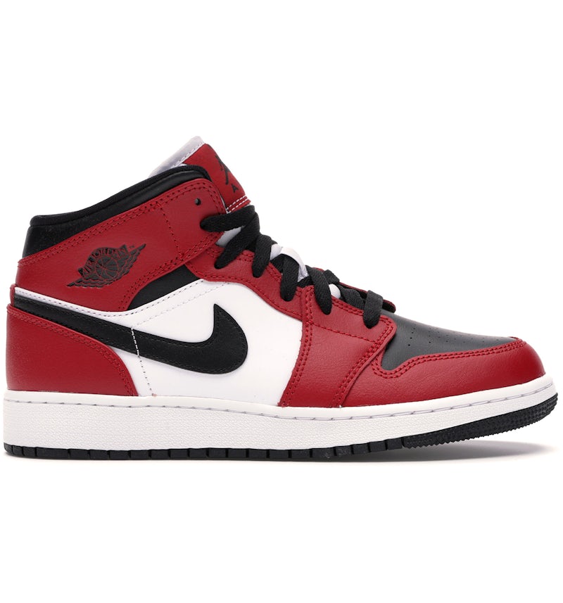 Jordan Mid Chicago Black Toe (GS) 554725-069 US
