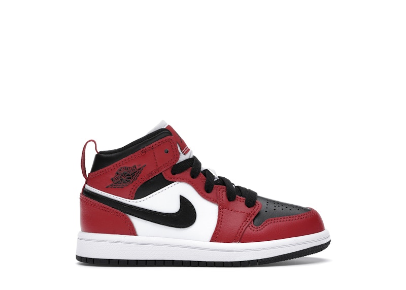 Jordan 1 Mid Chicago Toe PS Kids 640734 069 US