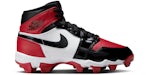 Jordan 1 Mid Cleat Patent Bred Toe (GS)