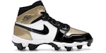 Jordan 1 Mid Cleat Patent Gold Toe (GS)