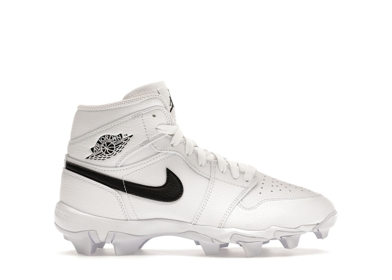 Jordan 1 Mid Cleat White Black (GS) - HF6883-100 - US Jordan 1 Mid Cleat White Black (GS) - HF6883-100 - US