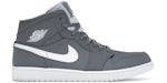 Jordan 1 Mid Cool Grau/Weiß