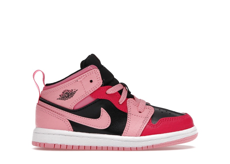 Toddler pink and white cheap jordans