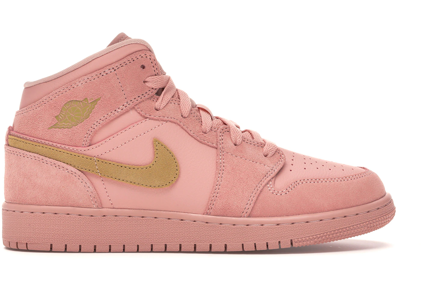 Jordan 1 Mid Coral Gold (GS) - BQ6931-600 - US