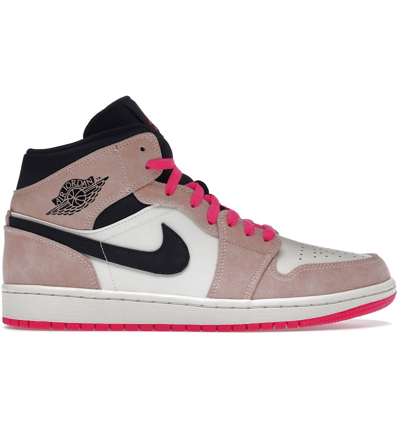Nike Sneaker Air Jordan Mid Crimson Tint Toe Jordan Mid Crimson
