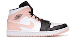 Jordan 1 Mid Arctic Orange Black Toe