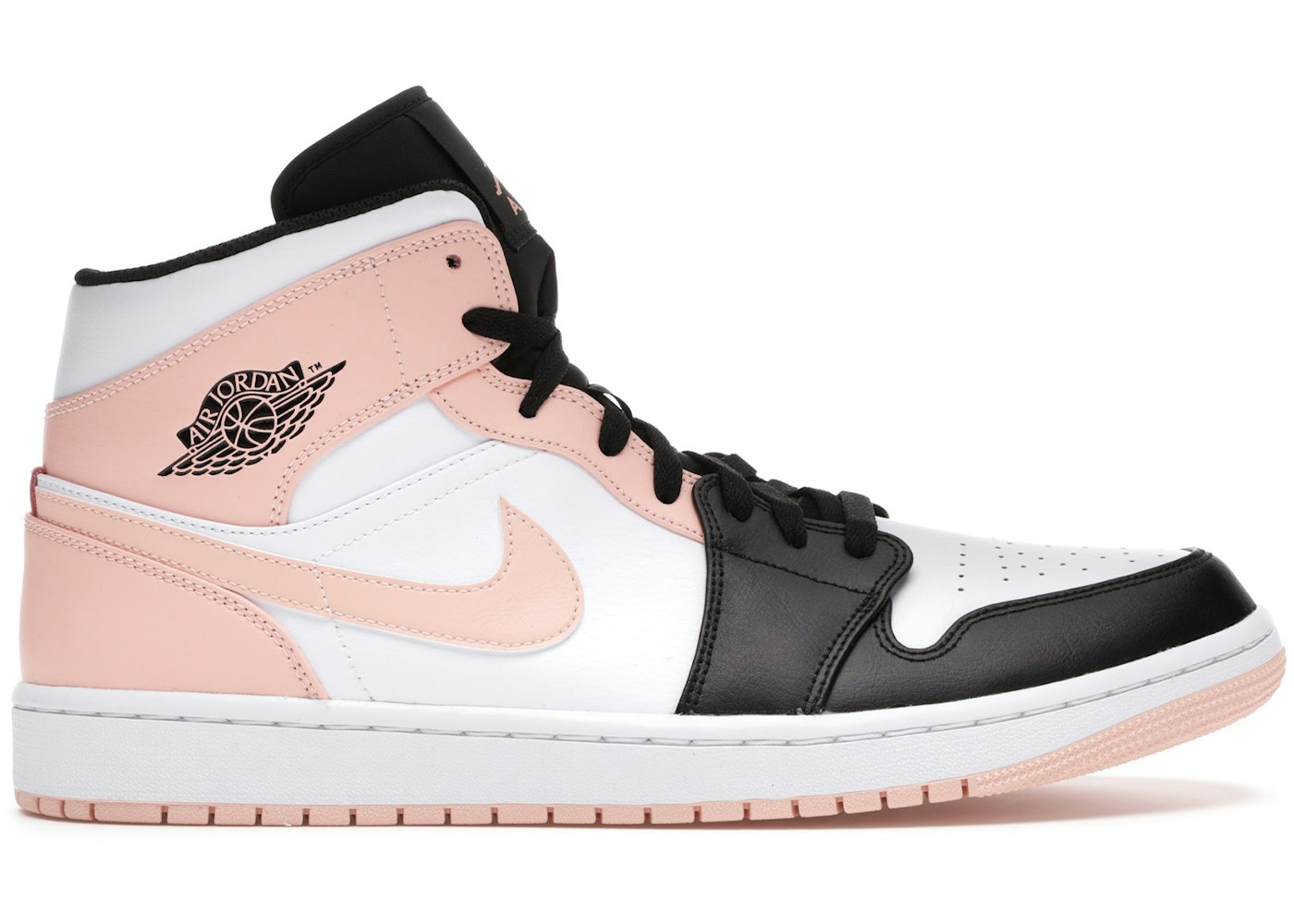 Jordan 1 Mid Arctic Orange Black Toe 133 Jordan 1 Mid Arctic Orange Black Toe 133