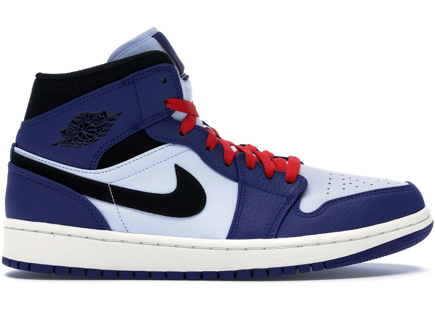 Jordan 1 Mid Deep Royal Blue Black 400 Jordan 1 Mid Deep Royal Blue Black 400