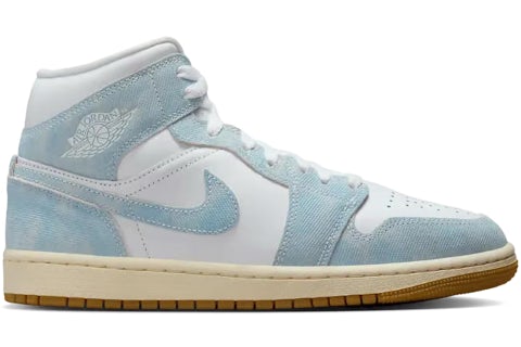 Jordan Mid Denim (pour femmes) Style HQ2005-100 FR